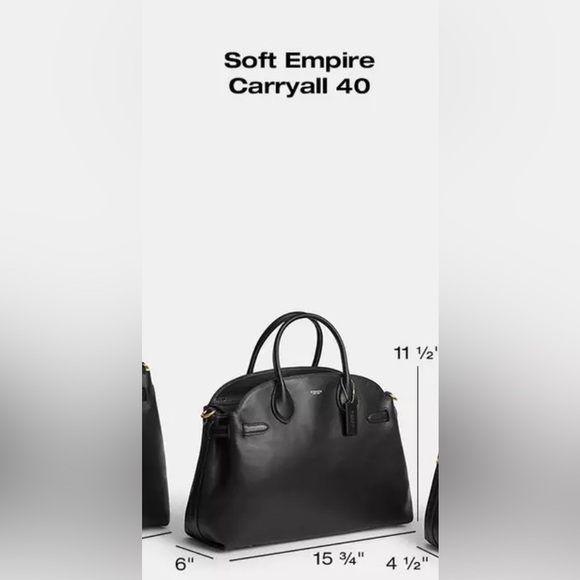 Coach Soft Empire Carryall Bag 40 in Maple - Picture 6 of 6